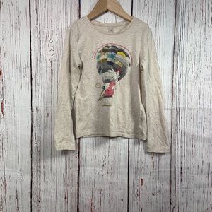 Gap long sleeve shirt size 8 girls